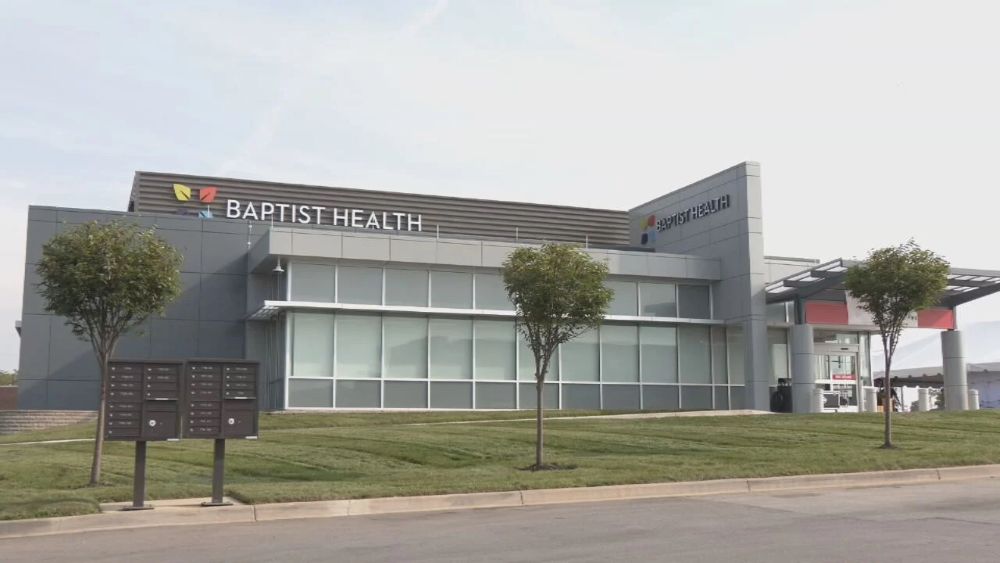 exterior photo of the new Baptist Health Glenmary facility